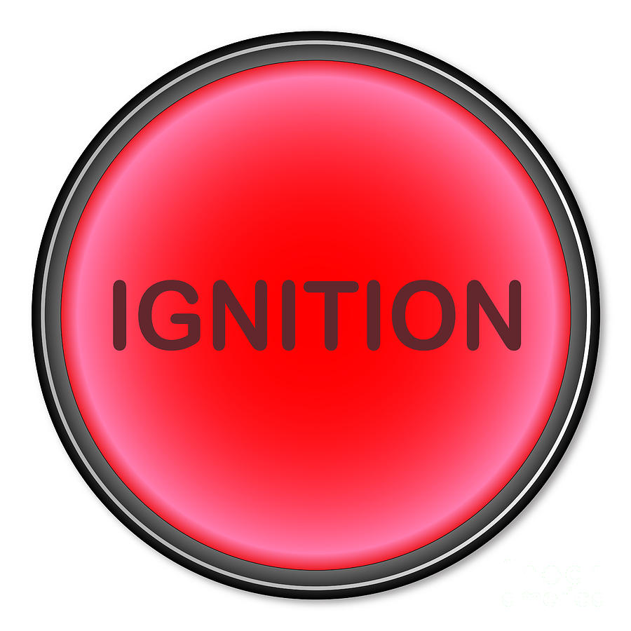 Ignition Button Digital Art by Bigalbaloo Stock - Pixels