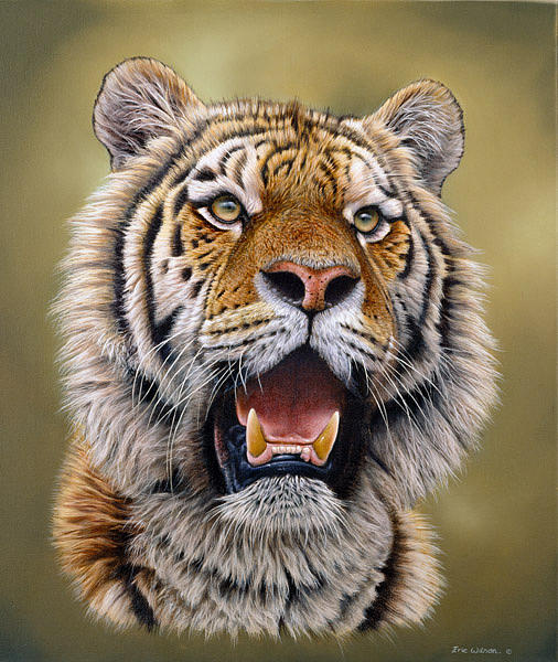 Tiger Painting - Igor. by Eric Wilson