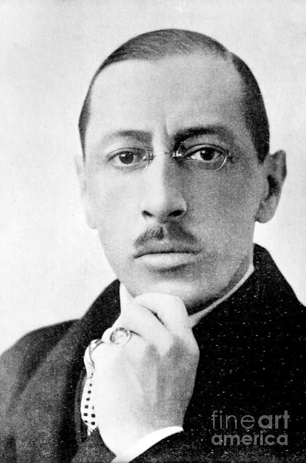 Igor Stravinsky, Russian Composer Photograph by Science Source