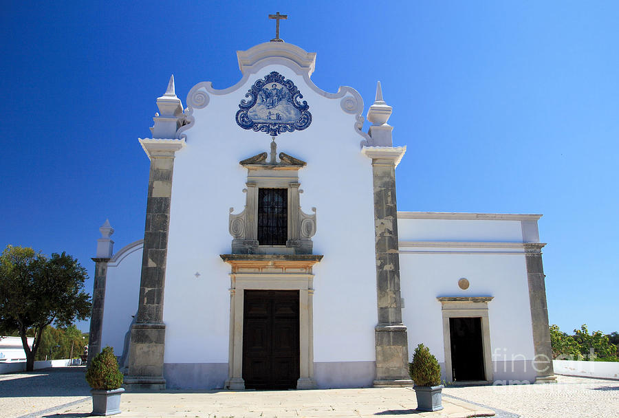 Algarve Photograph - Igreja de Sao Lourenco dos Matos by Carl Whitfield