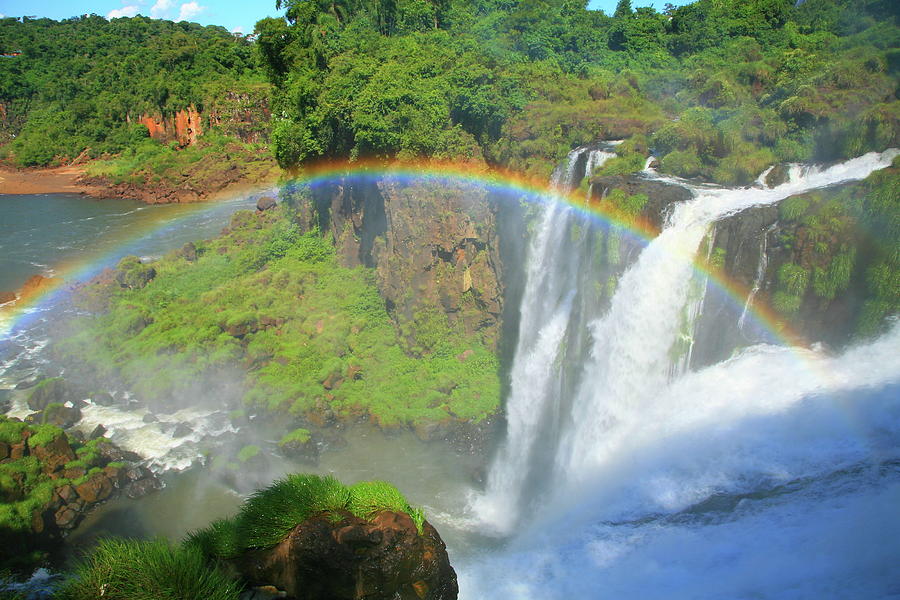 Iguazu Rainbow Photograph by Bruce J Robinson