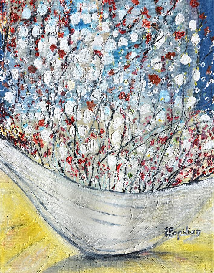 Ikebana Delight Painting by Evelina Popilian