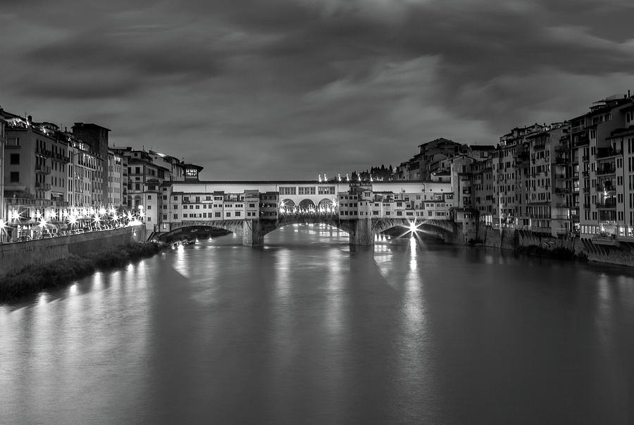 Il ponte notte Photograph by John Angelo Lattanzio