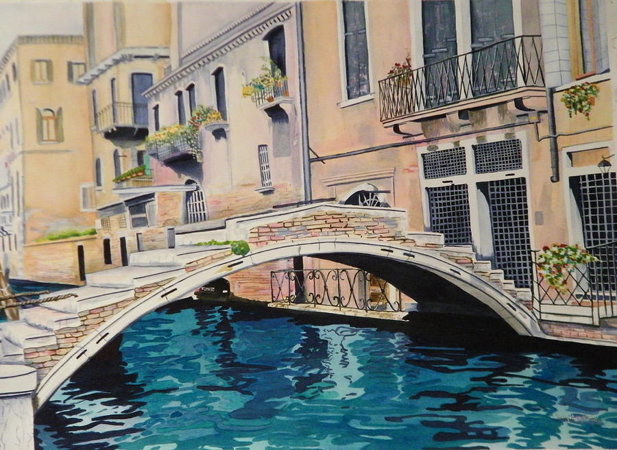 Il Ponte Painting by Terry Honstead