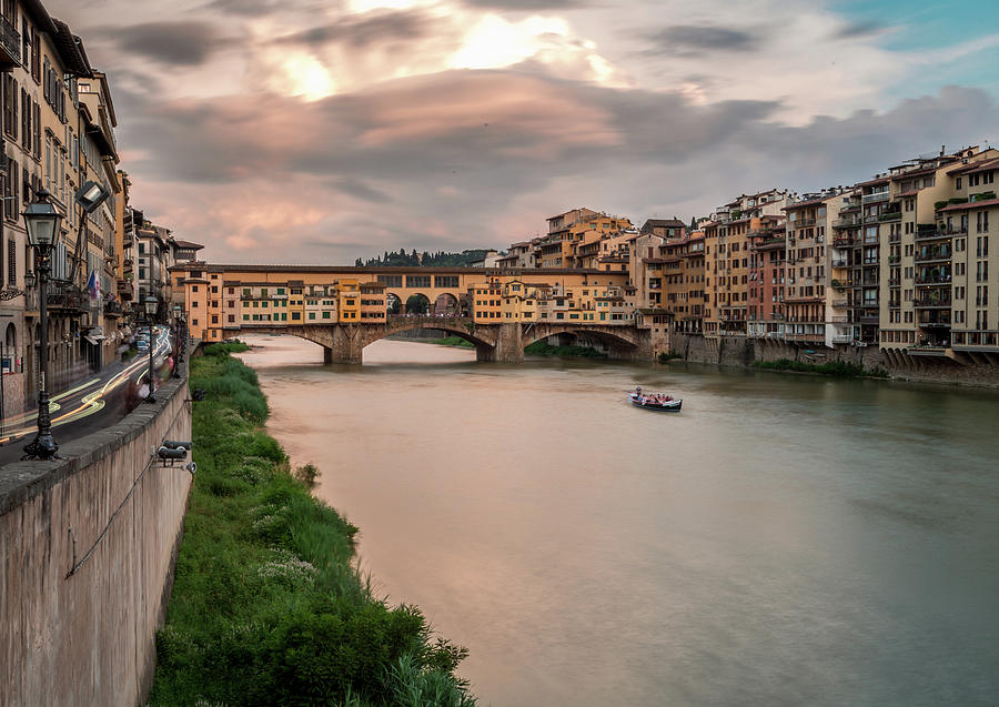 Il ponte vecchio Photograph by John Angelo Lattanzio