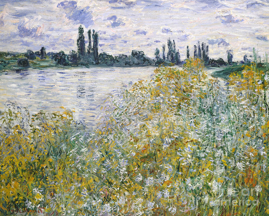 Ile aux Fleurs near Vetheuil, 1880 Painting by Claude Monet
