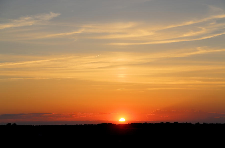 Illinois Sunset Photograph