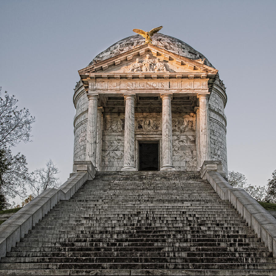 Illinois Memorial - Vicksburg Photograph