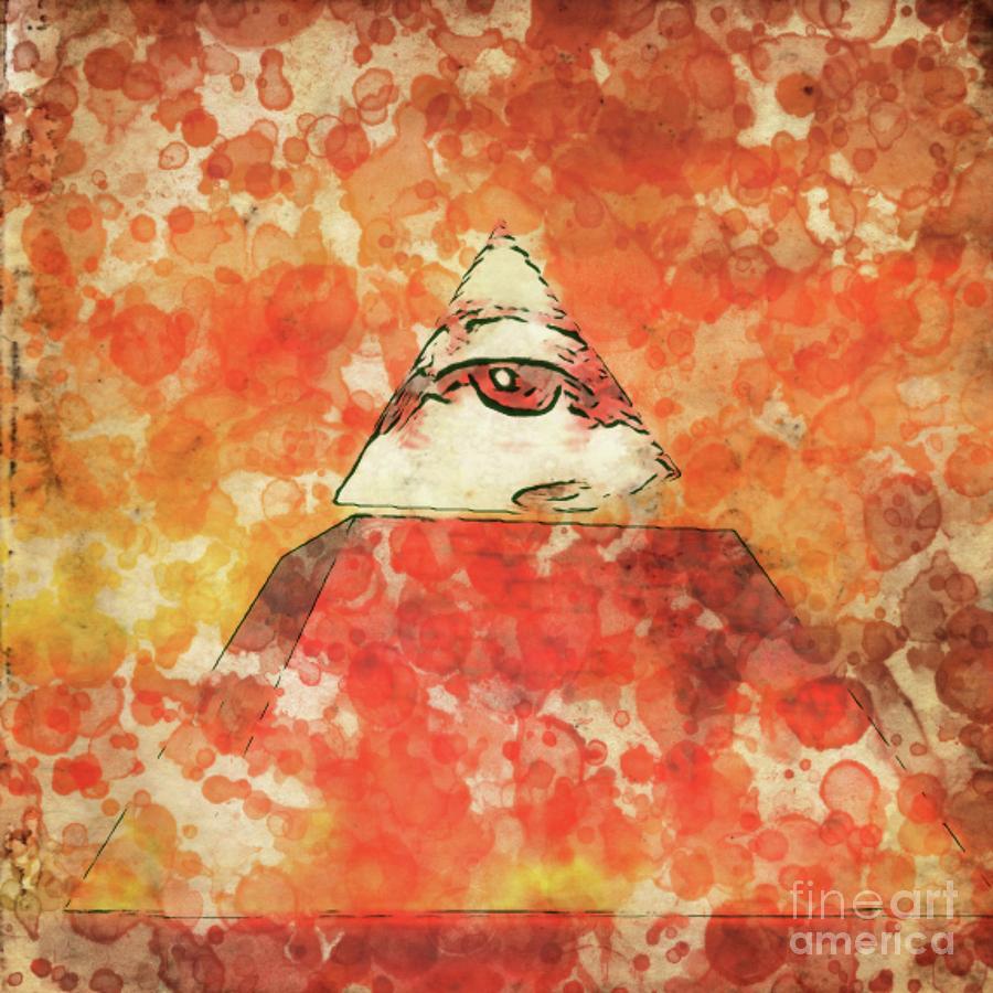 Fantasy Digital Art - Illuminati by Raphael Terra and Mary Bassett by Esoterica Art Agency