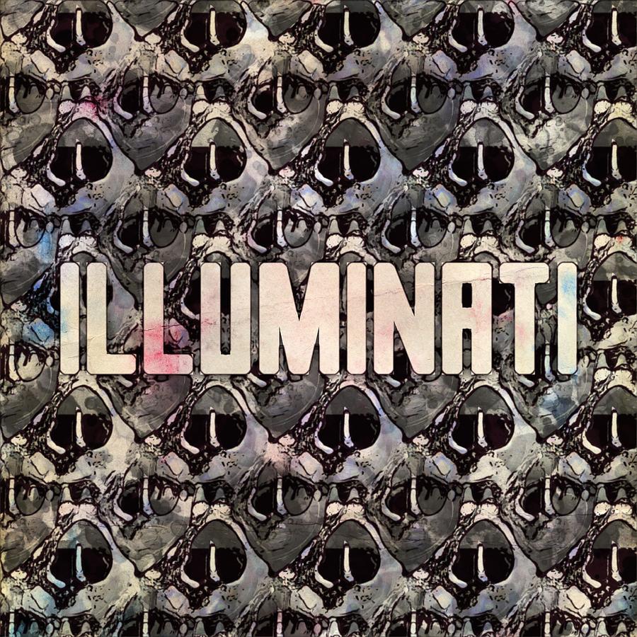Illuminati Digital Art - Illuminati Pattern by MB and RT by Esoterica Art Agency