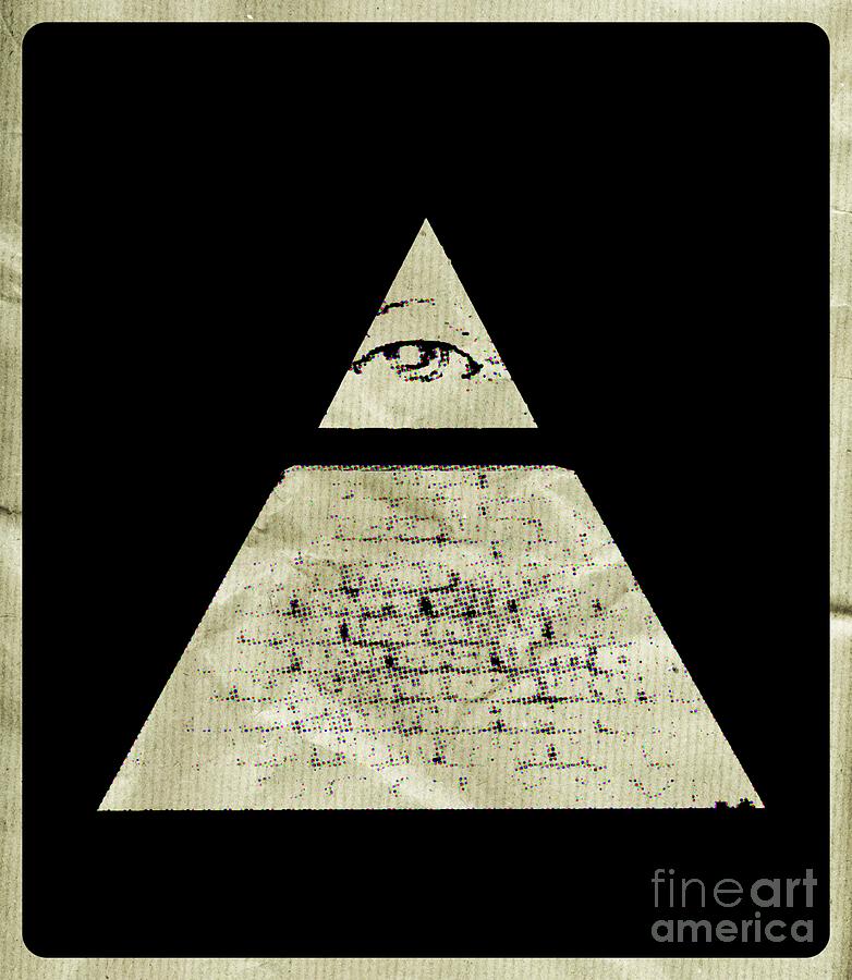 Illuminati Symbol By Raphael Terra Digital Art