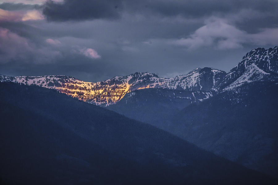 Mountain Photograph - Illuminating the Scotchmans by Albert Seger