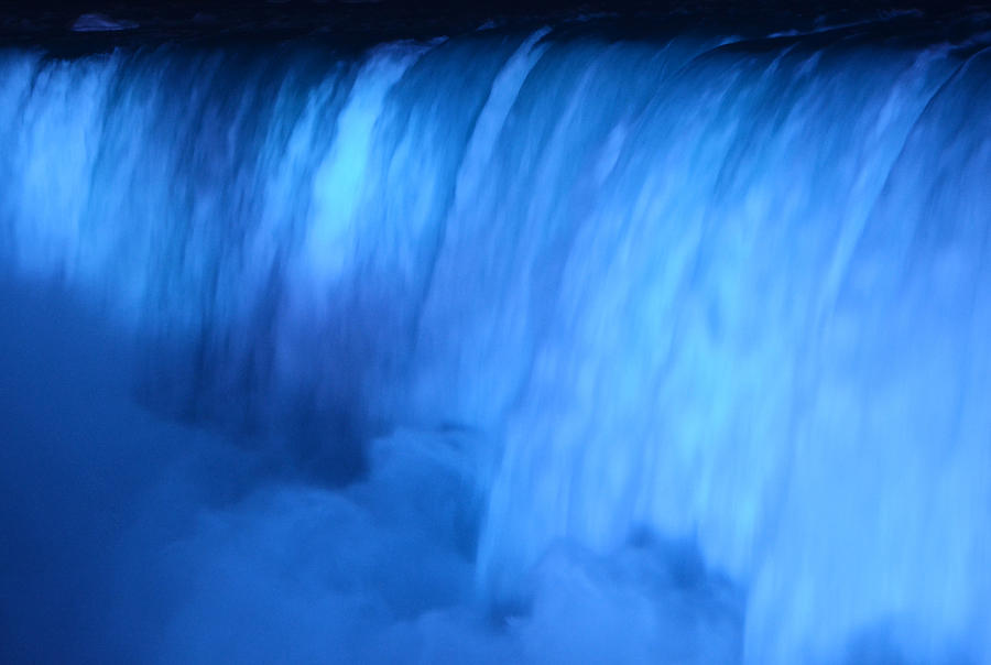 Illumination of the Falls Photograph by Richard Andrews