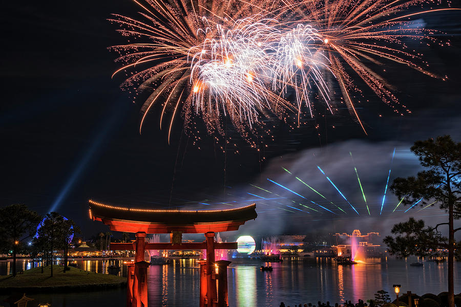 Illuminations 1 - Epcot Center In Disney World Orlando Florida by Jim Vallee Illuminations 1 - Epcot Center In Disney World Orlando Florida by Jim Vallee