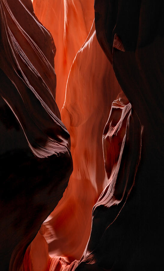 Antelope Canyon Photograph - Illuminations by Michael Dawson