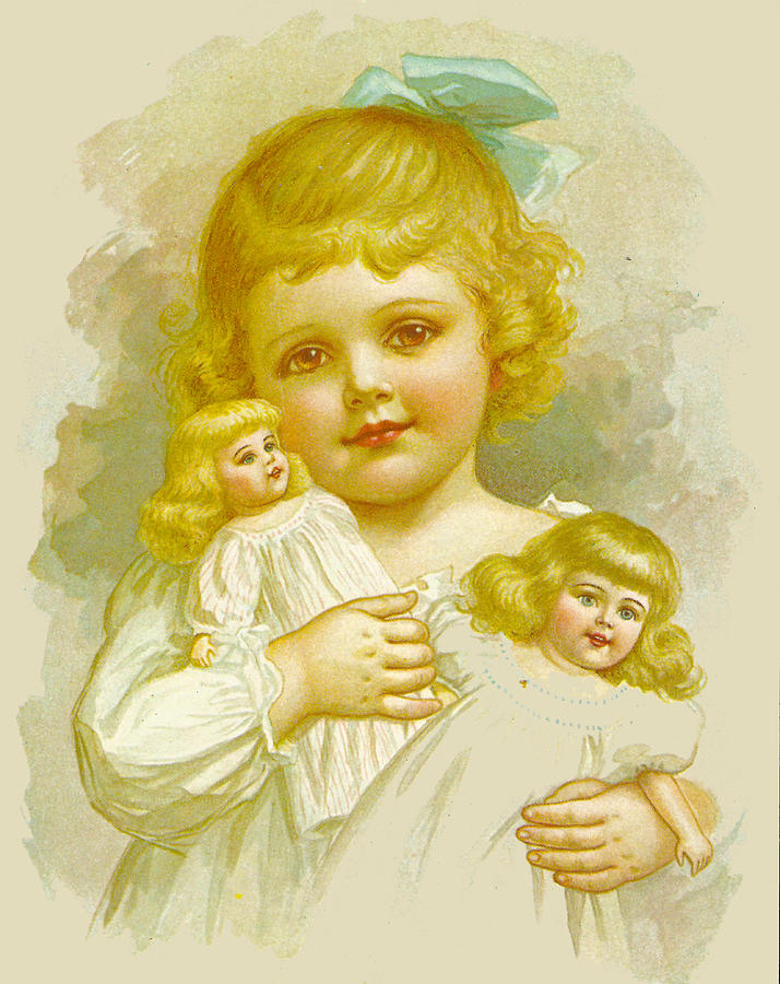 Illustration 2 from Mammys Baby  Painting by Ida Waugh 