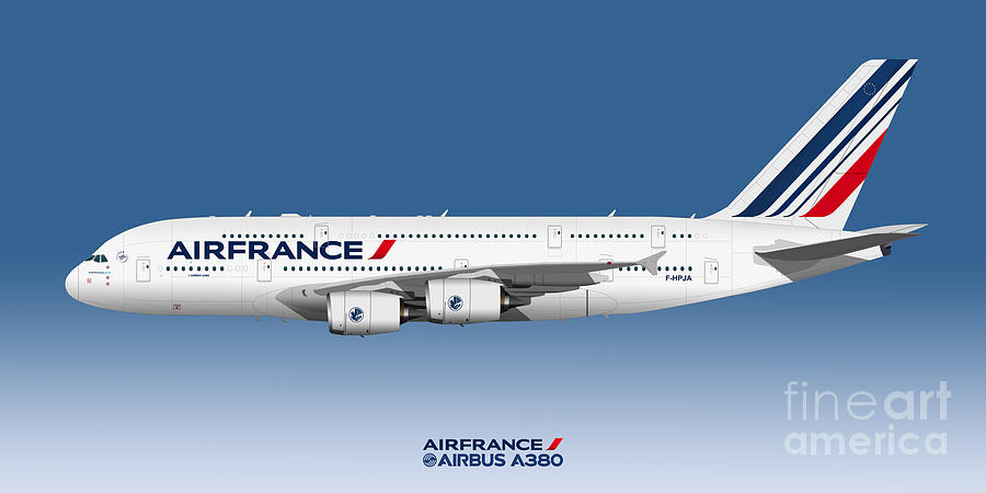 Air France Airbus A380 Stock Photo - Download Image Now - Air France,  Airplane, Airbus - iStock