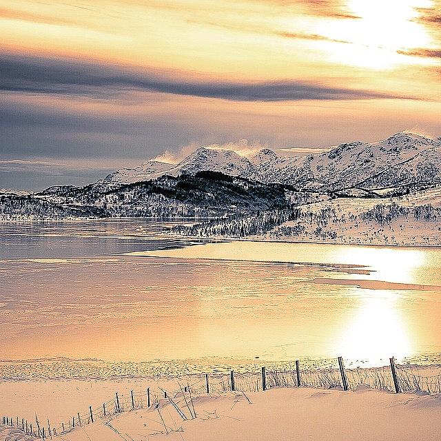 Winter Photograph - #ilovenorway #bøivesterålen by Snap Jeanraymondcool