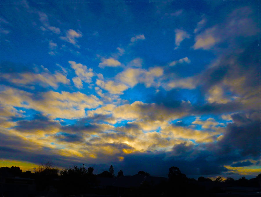 Illuminated Sky Photograph by Mark Blauhoefer