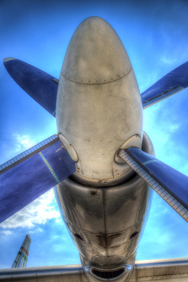 Ilyushin IL-18 Turboprop Engine Photograph by David Pyatt