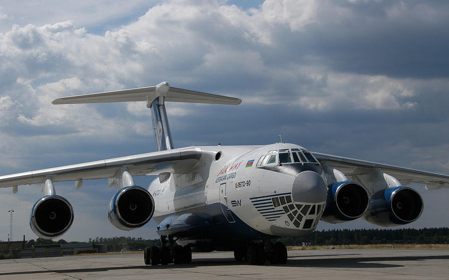Transportation Digital Art - Ilyushin Il-76 by Maye Loeser