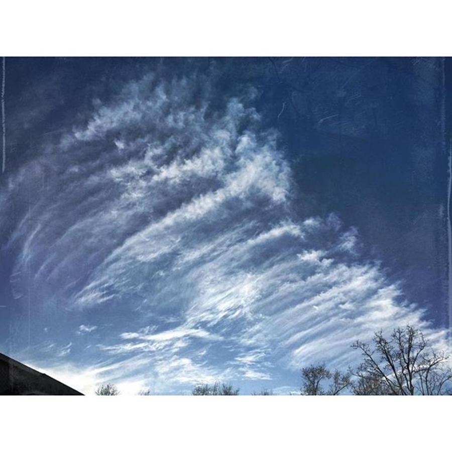 Clouds Photograph - Im Always Looking Up #ilovecoolclouds by Joan McCool
