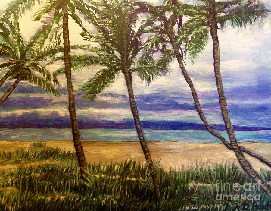 Im Dreaming of Island Breezes Painting by Kimberlee Baxter