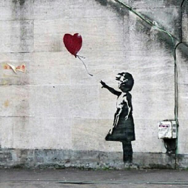 Banksy Photograph - I.m In A #banksy Appreciation Mood by Luke Reynolds