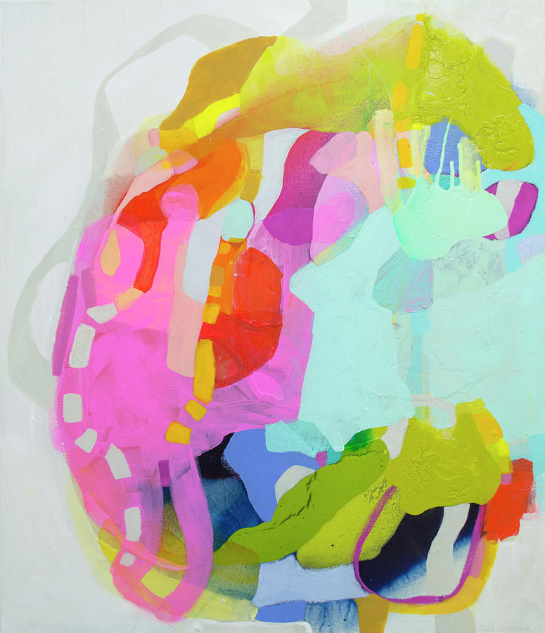 Abstract Painting - Im So Glad by Claire Desjardins