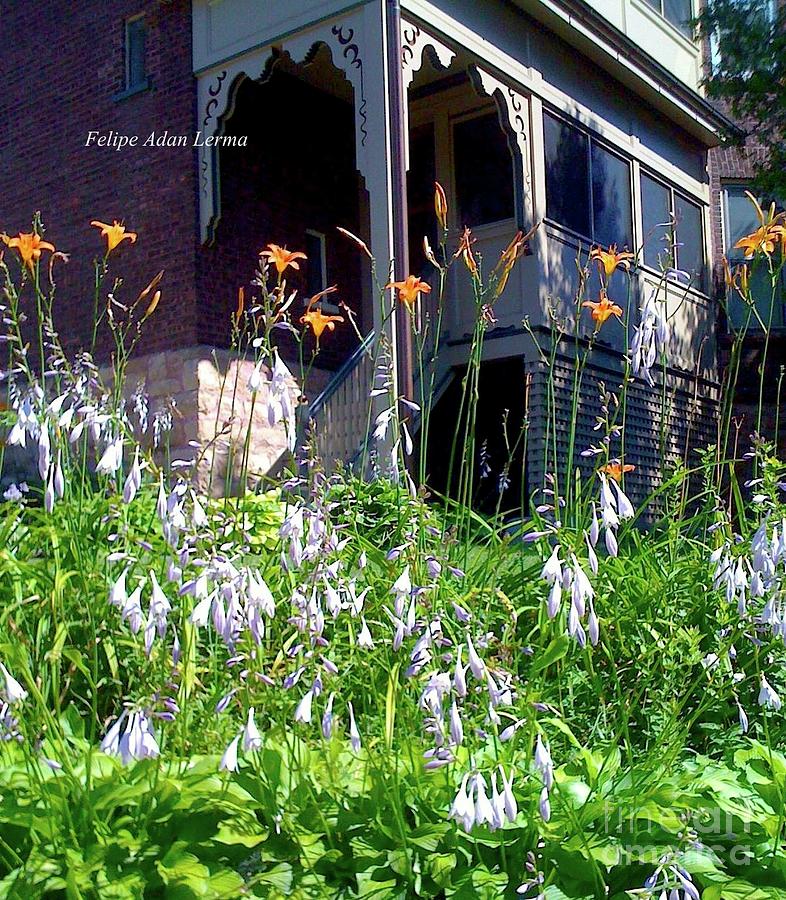 Austin Photograph - Image Included in Queen the Novel - New England Victorian House by Felipe Adan Lerma