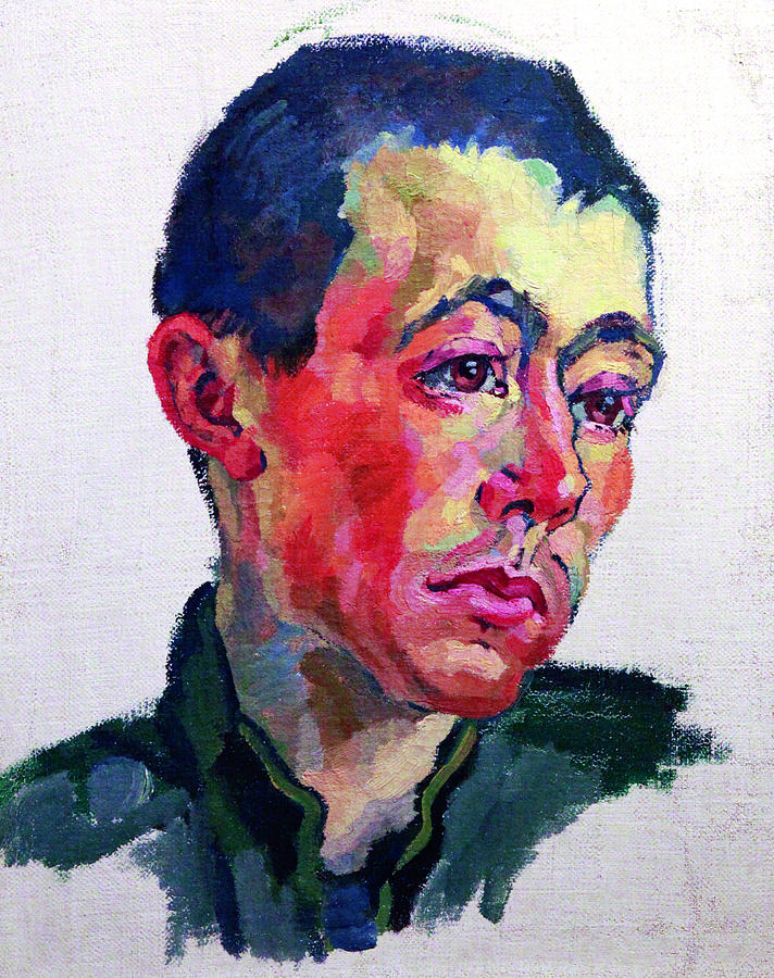 Image of a Soldier Painting by Stephanie Hollenstein
