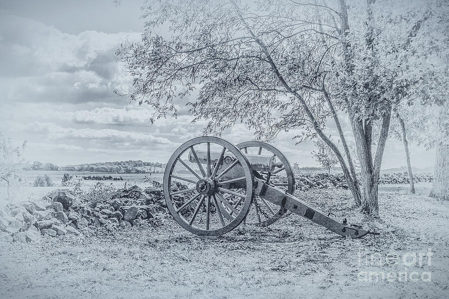 Images of the Gettysburg Battlefield 2 Digital Art by Randy Steele
