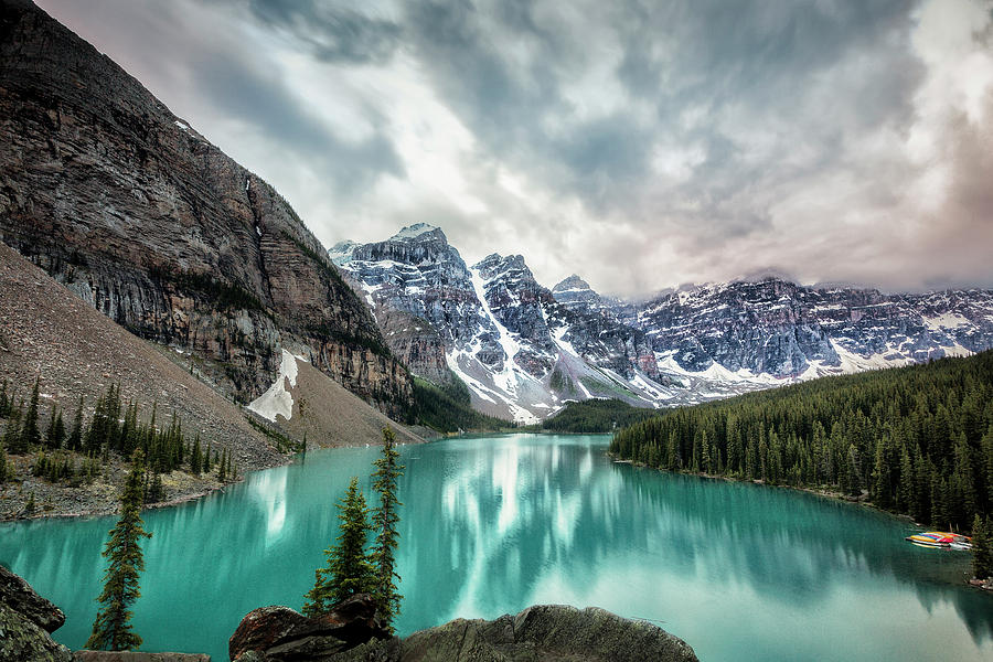 Banff National Park Photograph - Imaginary Lake by Jon Glaser
