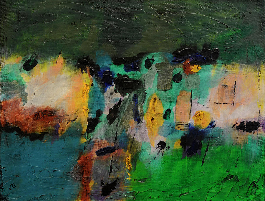 Abstract Painting - Imagine 1 by Jim Benest