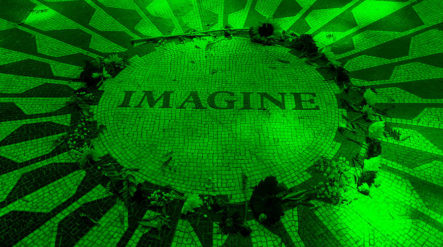 Imagine 2015 Green Photograph by Rob Hans