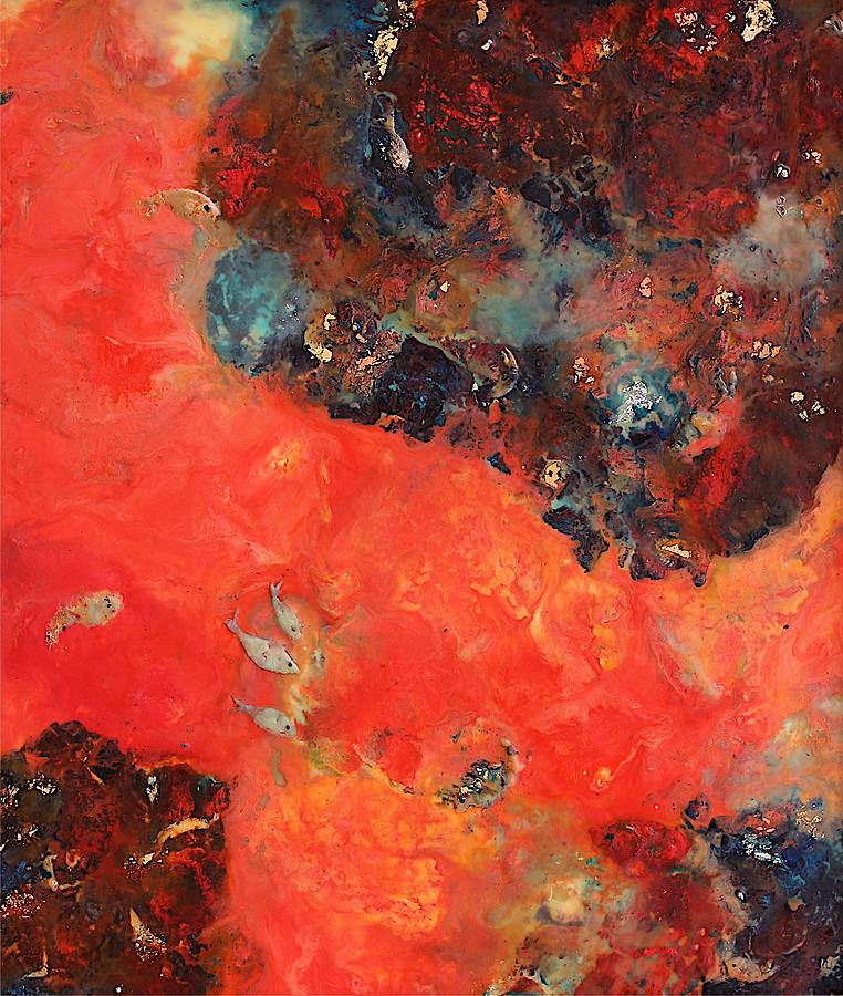 Imagine in Red Painting by Greg Hester