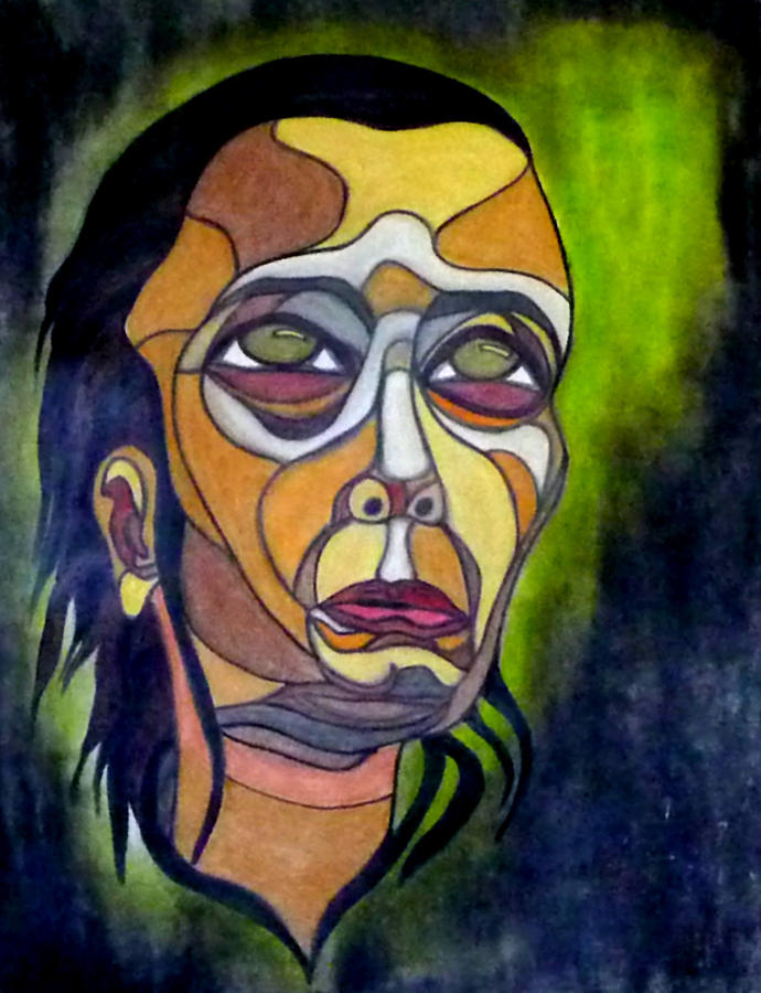 Faces Painting - Imagine by Sarojit Mazumdar