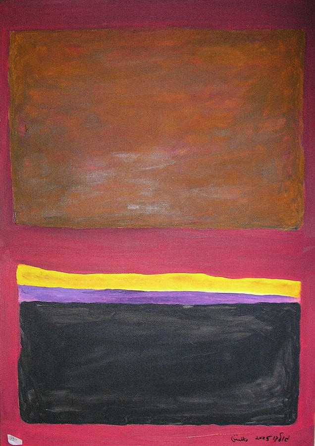 Shapes Painting - Imagined Images by Harris Gulko Shapes Painting - Imagined Images by Harris Gulko