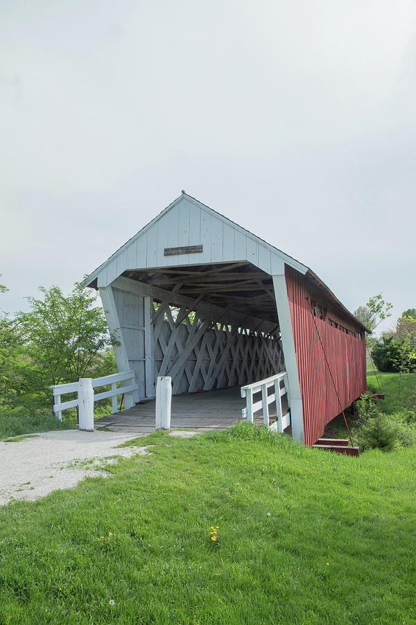 Imes Covered Bridge Photograph by Joe Kopp