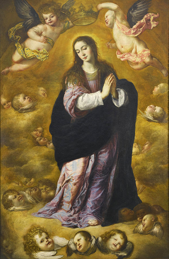 Immaculate Conception Painting by Antonio de Pereda Job
