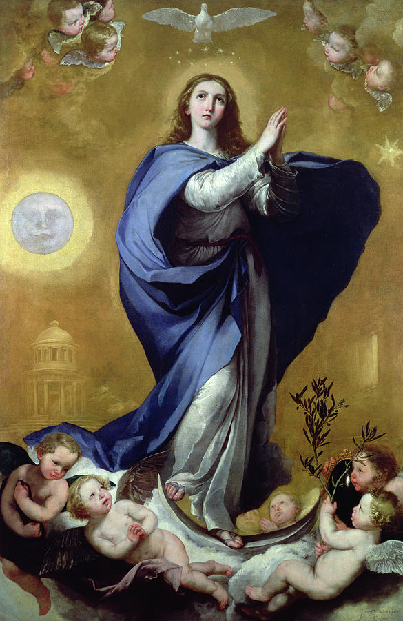 Immaculate Conception Painting by Jusepe de Ribera - Fine Art America