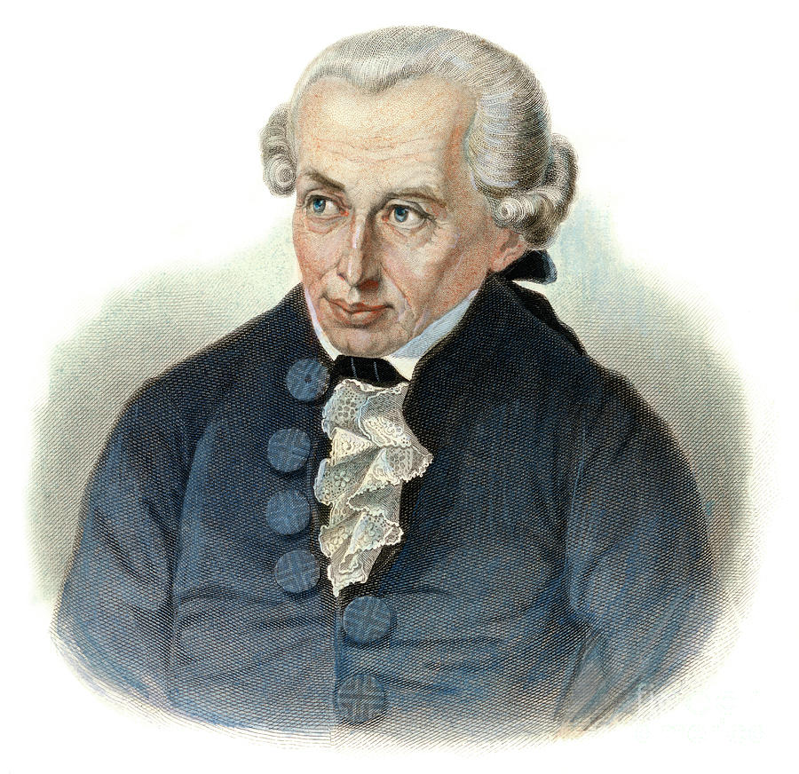Immanuel Kant, 1724-1804 Drawing by Granger