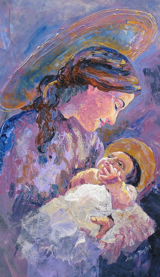 Immanuel Painting by Marcia Roles Bingham - Fine Art America