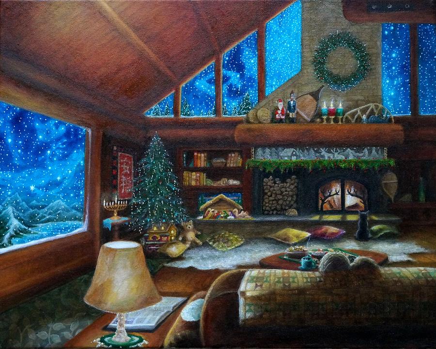 Christmas Painting -  Immanuel by Matt Konar