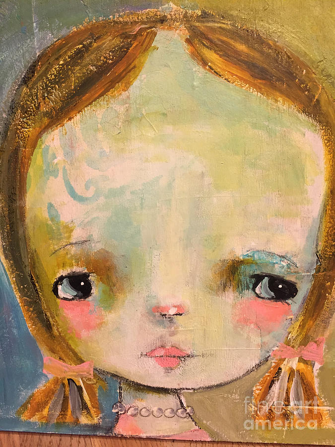 Imp Girl Mixed Media by Stacy Currie - Fine Art America