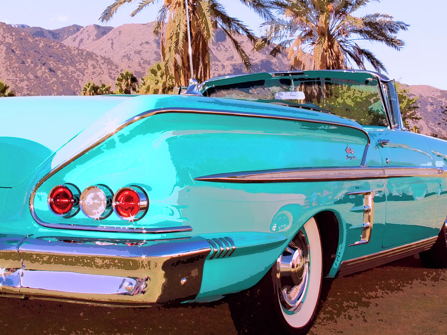 IMPALA POWER Palm Springs CA Photograph by William Dey