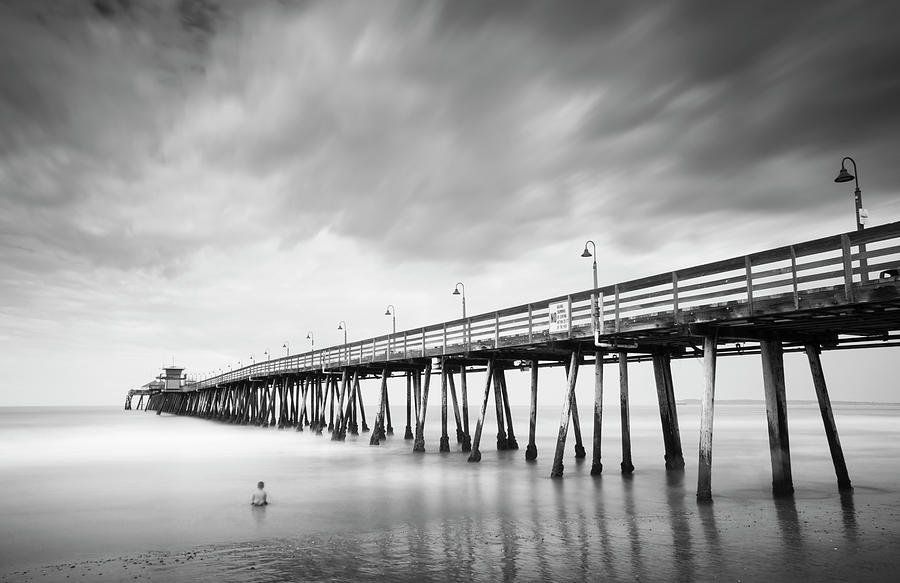 San Diego Photograph - Imperial Beach Storm by William Dunigan