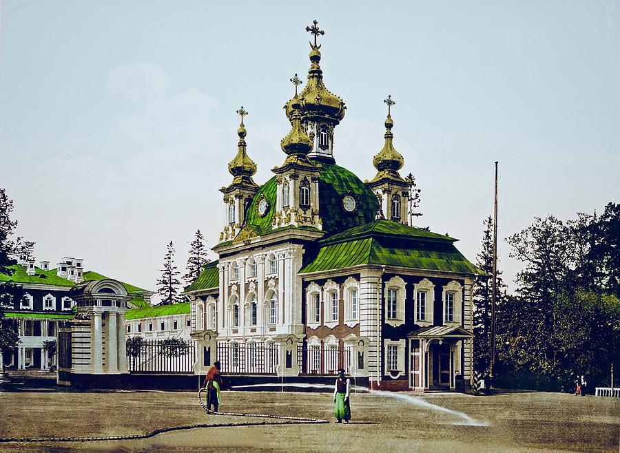 Imperial Chapel At Peterhof Photograph by Ira Shander