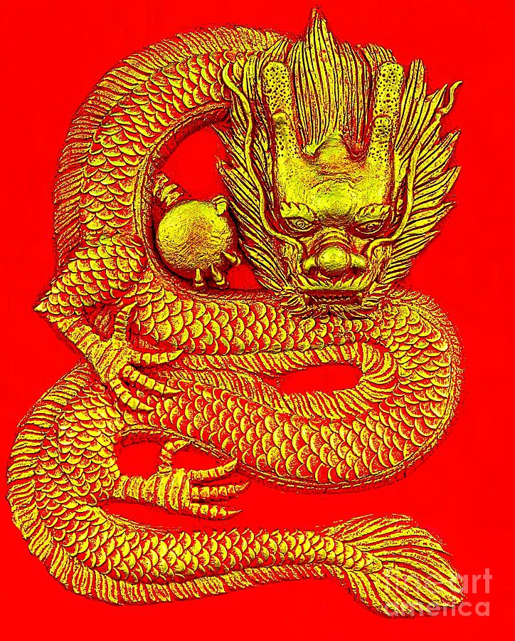 Imperial Dragon Of China Digital Art