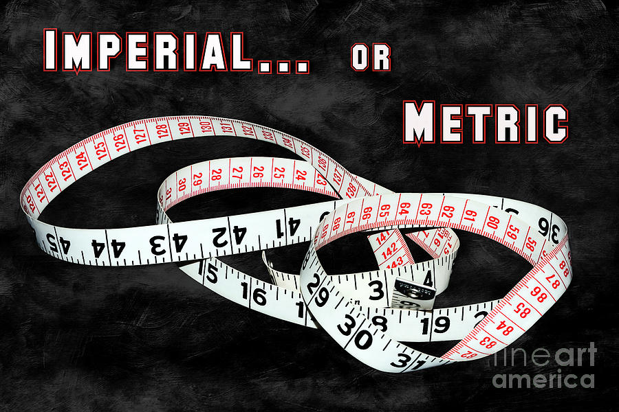 Imperial or Metric by Kaye Menner Photograph by Kaye Menner